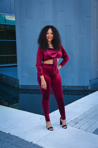Sam Pants (Available in white, black, wine)