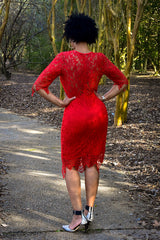 Lauren (Red or Black) - Chimes Boutique
 - 5