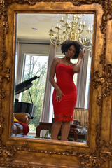Portia (red, white) - Chimes Boutique
 - 1