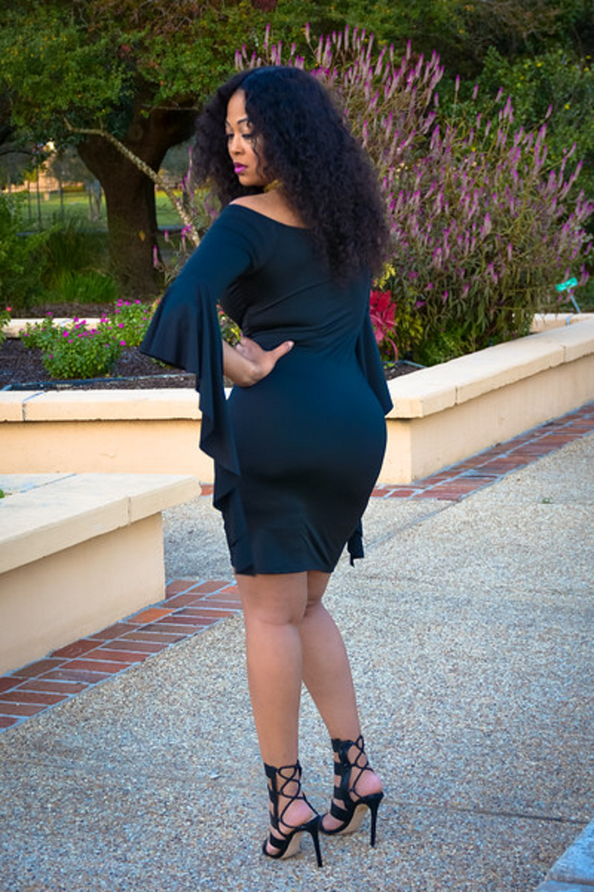 Whatever You Want Dress (Available in Black or Burgundy)