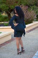 Whatever You Want Dress (Available in Black or Burgundy)