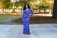 Forever My Lady Maxi Dress in Blue