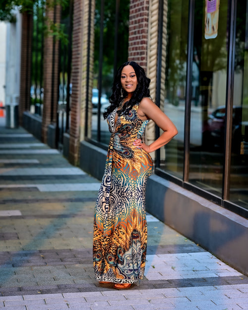 Living Color Maxi Dress