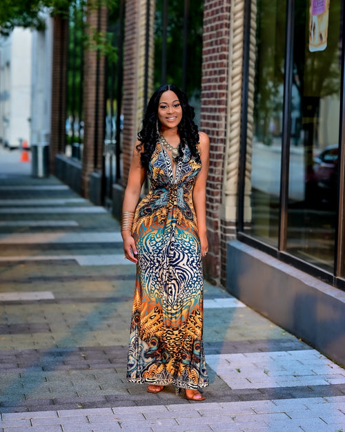 Living Color Maxi Dress