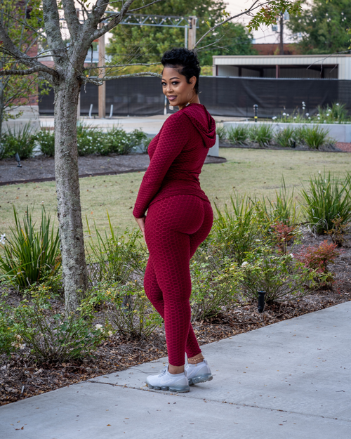 Track Star Set Burgundy