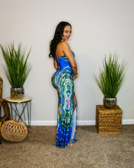 Work of Art Maxi Dress