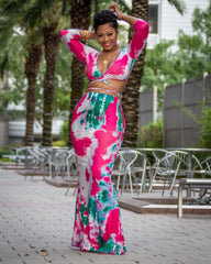 Virgo Skirt Set