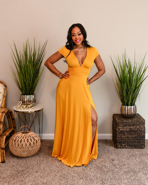 So Mellow Maxi Dress